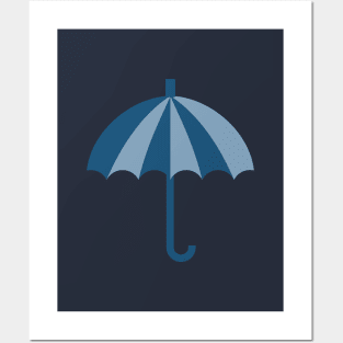 Umbrella - Blue Posters and Art